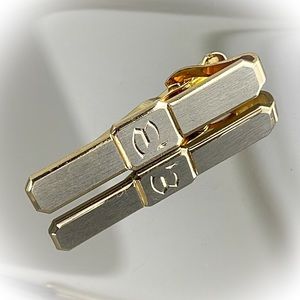 💕Beautiful 2 Tone Vintage Swank Tie Clip💕
